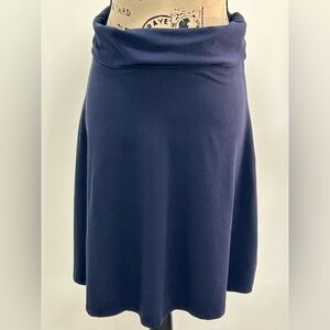 Old navy blue soft/stretch a-line skirt